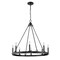 Z-Lite Barclay 8 Light Chandelier, Matte Black 482R-8MB - alternate 3